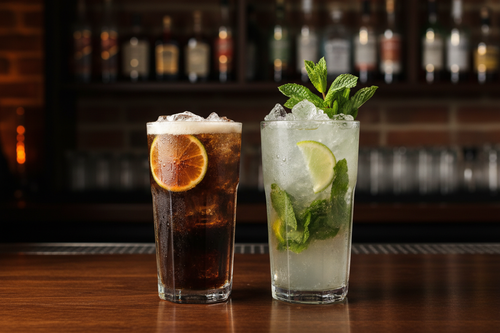 Cuba Libre und Mojito Cocktails